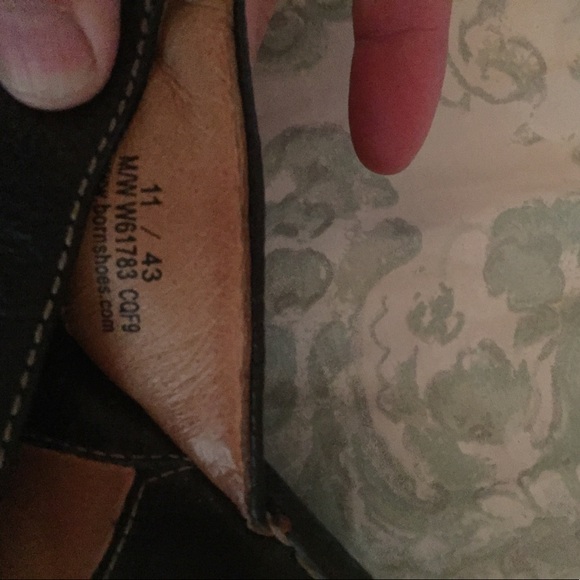 Born brown leather clogs size 11 - Picture 4 of 5