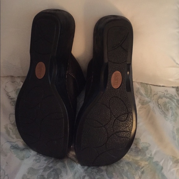 Born brown leather clogs size 11 - Picture 5 of 5