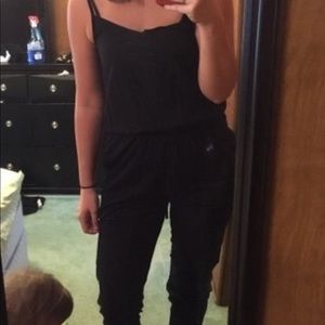 All black jumpsuit