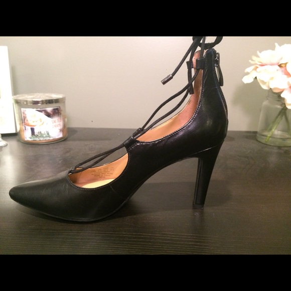 Ballerina Pumps with tie - Picture 5 of 5