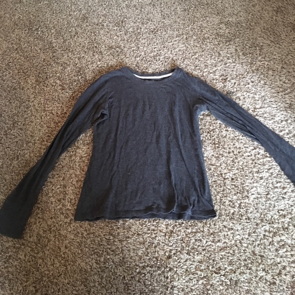 SO gray long sleeve tee