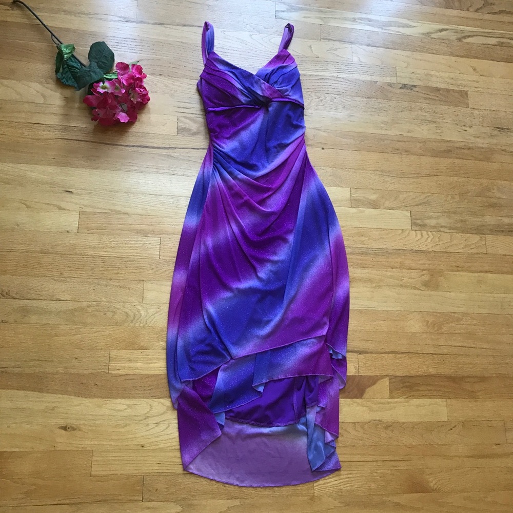 Purple Sparkle Formal Dress