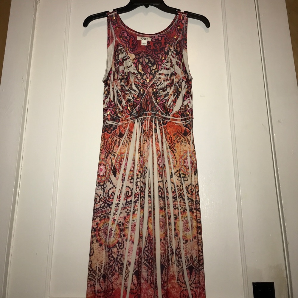 Long sleeveless dress!