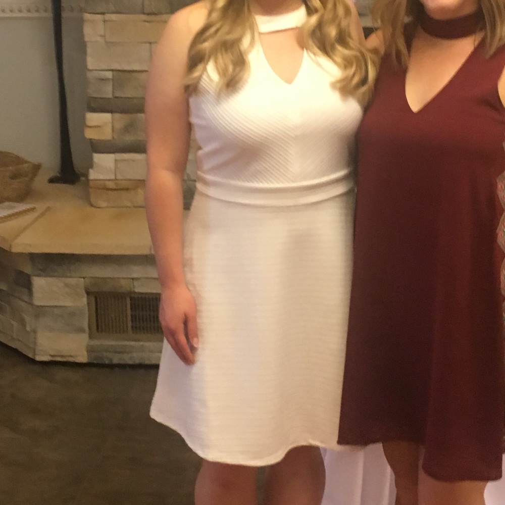 White Maurice's dress