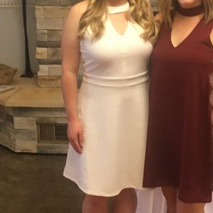 White Maurice's dress