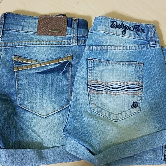 Jean Shorts.Dollhouse/Indigo Rein. - Picture 3 of 9