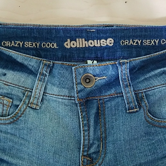 Jean Shorts.Dollhouse/Indigo Rein. - Picture 7 of 9