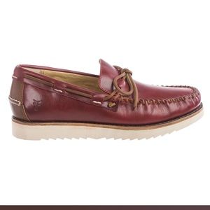 Frye Nathan’s Tie boat shoes