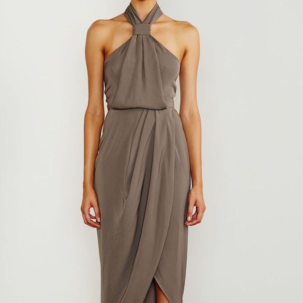 Shona Joy Knot Draped dress