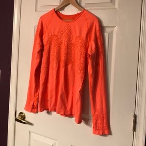 Hi viz long sleeve running top