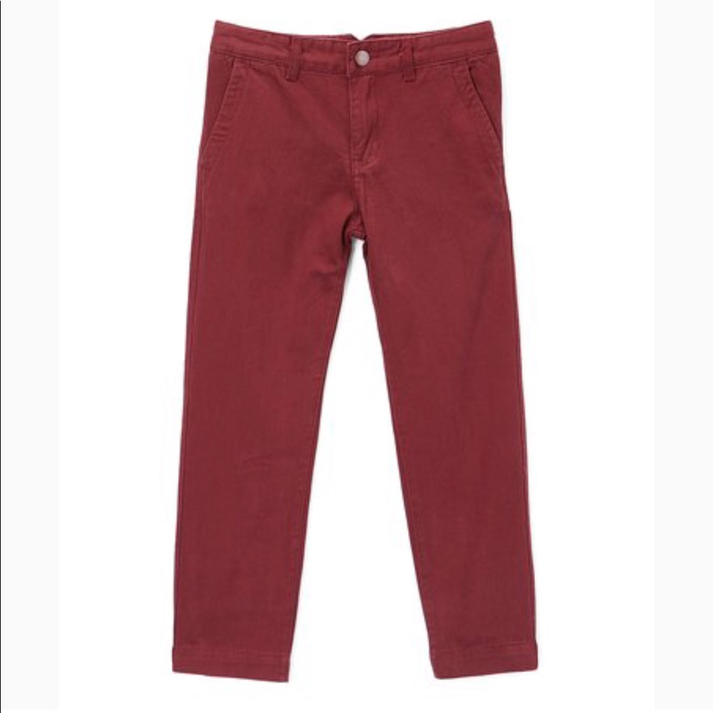 Brick red jeans