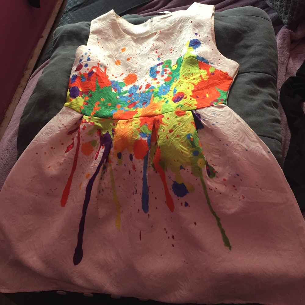Paint dress