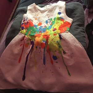 Paint dress