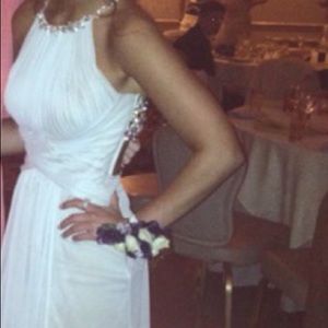 Ivory special occasion dress