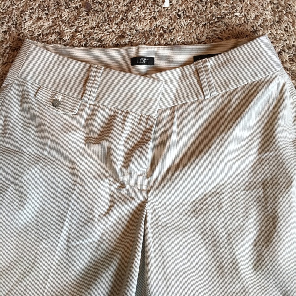 Loft julie fit cropped pants