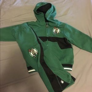Boy's Boston Celtics Outfit
