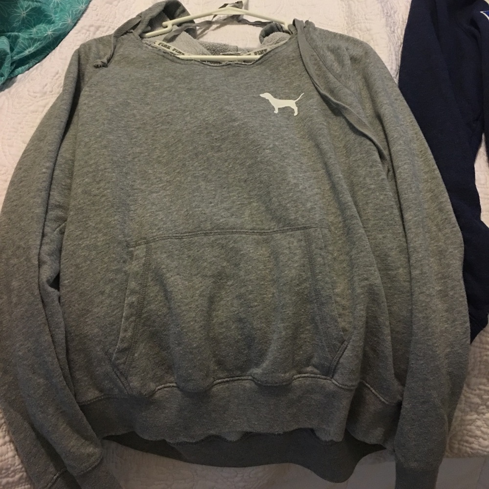 Pink Hooded Sweatshirt