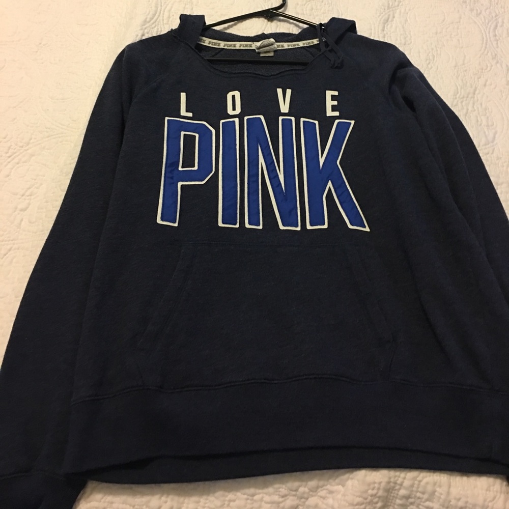 Pink Hooded Sweatshirt