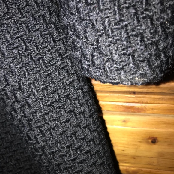 Black 100 % wool Calvin Klein coat. Worn once! - Picture 3 of 4