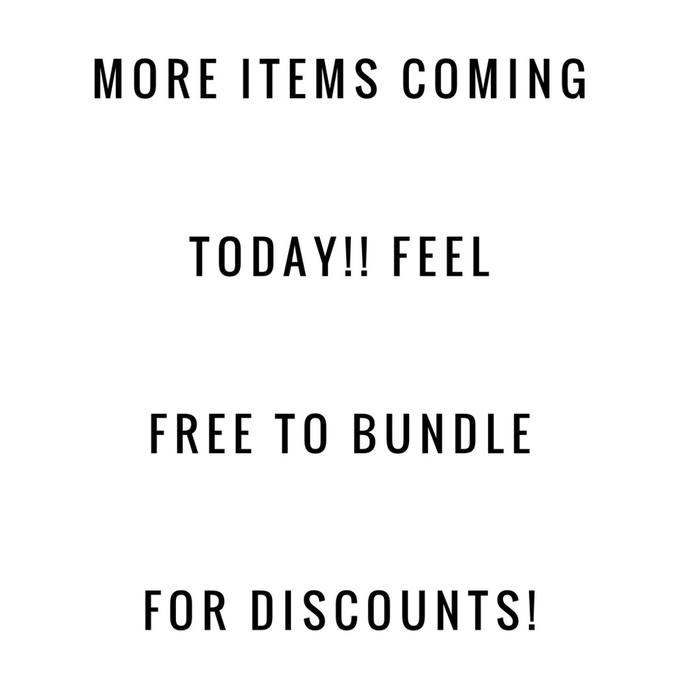More Items Coming!!
