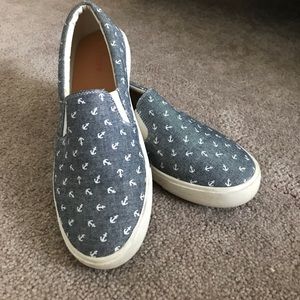 JCREW ANCHOR SLIP ON SNEAKER