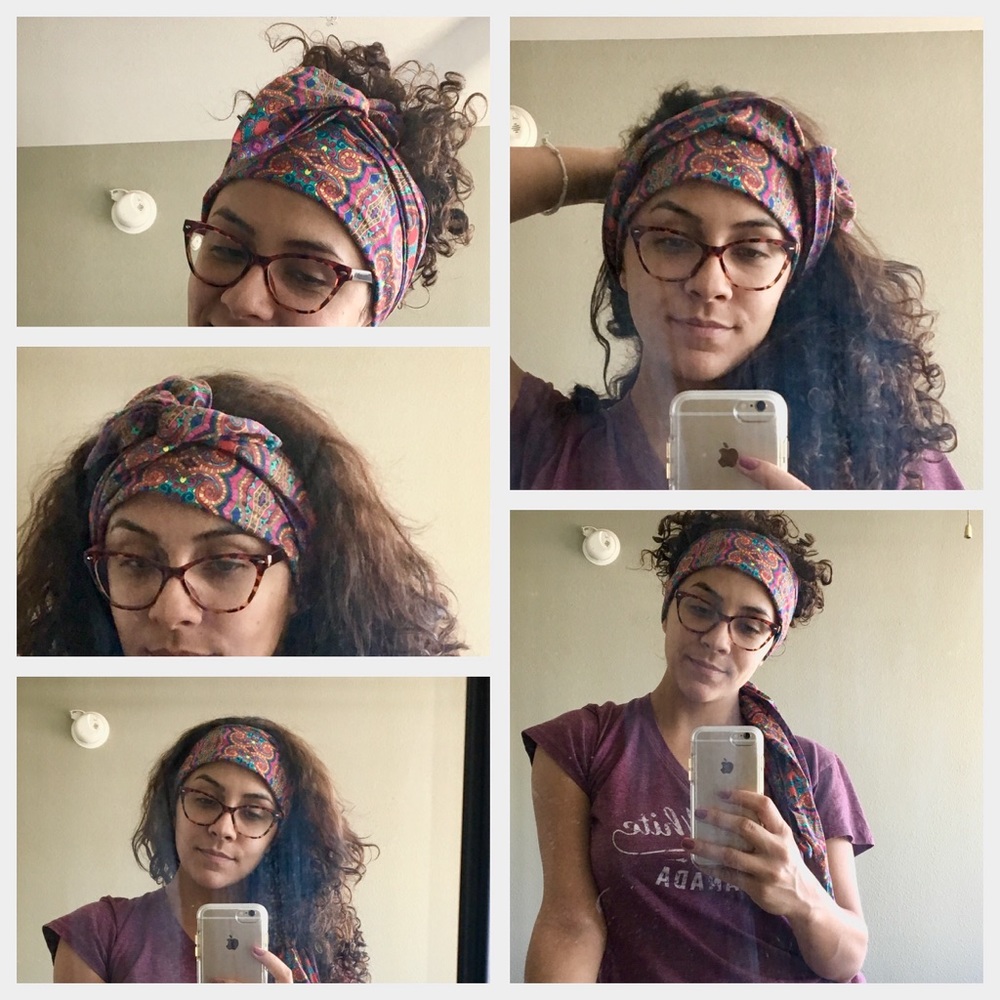 Psychedelic / Indian Patterns Handmade Headband