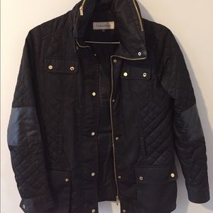 Black Calvin Klein winter jacket