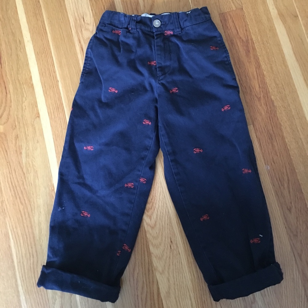 Crew cuts pants