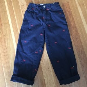 Crew cuts pants