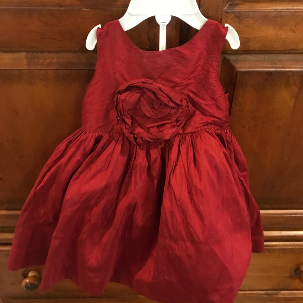 Janie and jack red Christmas holiday dress