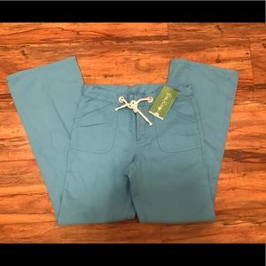 Lilly Pulitzer kids canvas pant size 8 blue