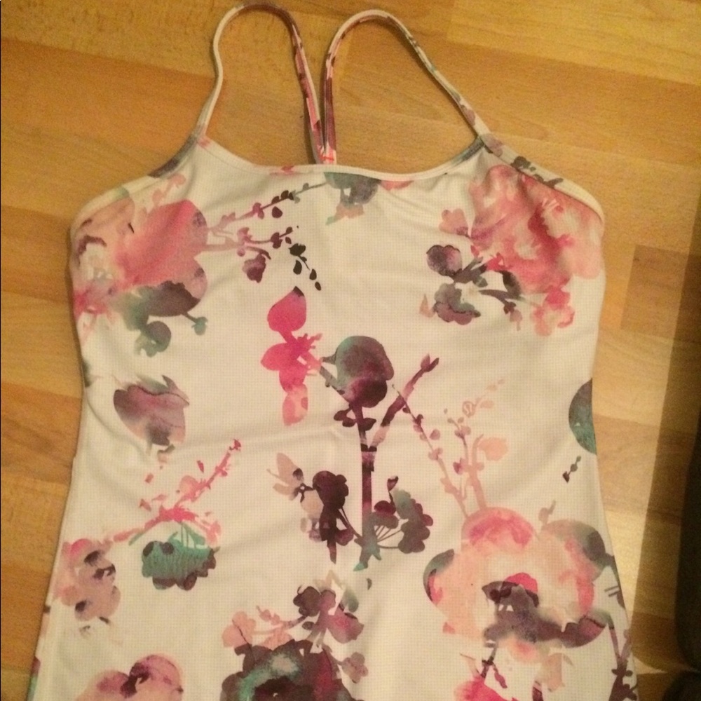 Lululemon Power Y Blurred Blossom
