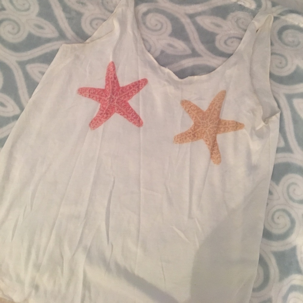 Seashell tank -- shell boobs