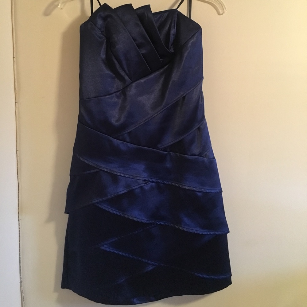 Navy Blue Cocktail Dress