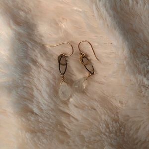 Marsha Drake Beaded Drop Earrings Never Worn