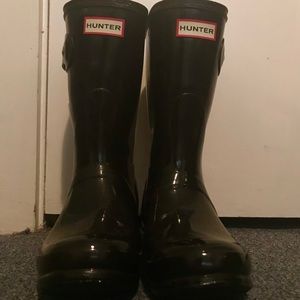 Hunter ‘Original Short’ Gloss Rain Boot