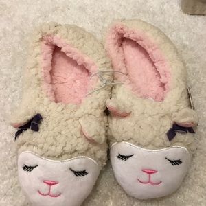 lamb slippers!!