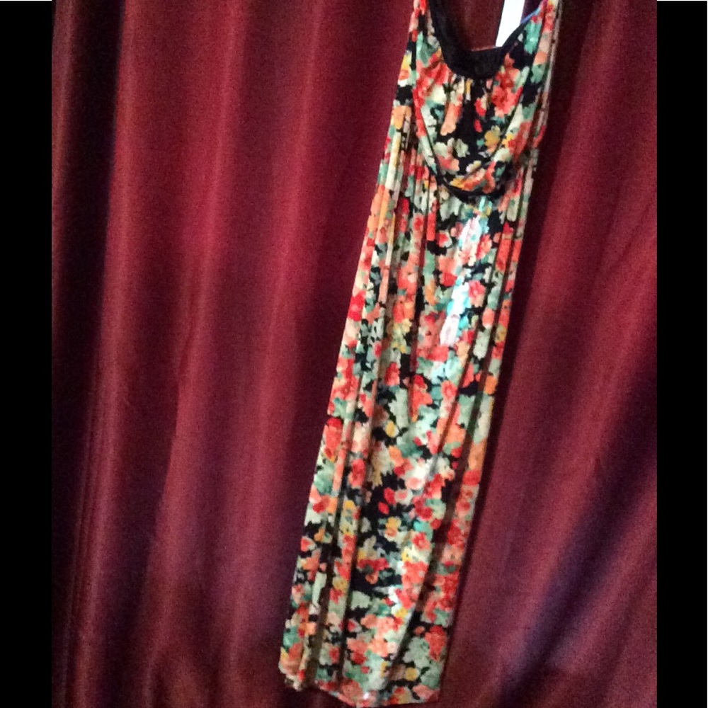 Strapless Maxi Dress