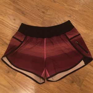 Lululemon tracker shorts size 8