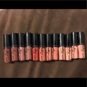 NYX Lingerie liquid lipstick minis