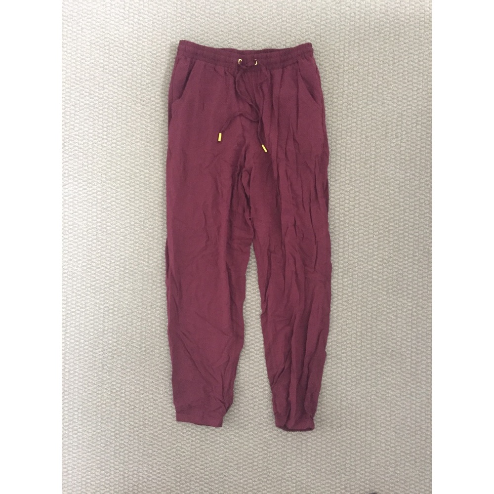 Maroon Harem Pants