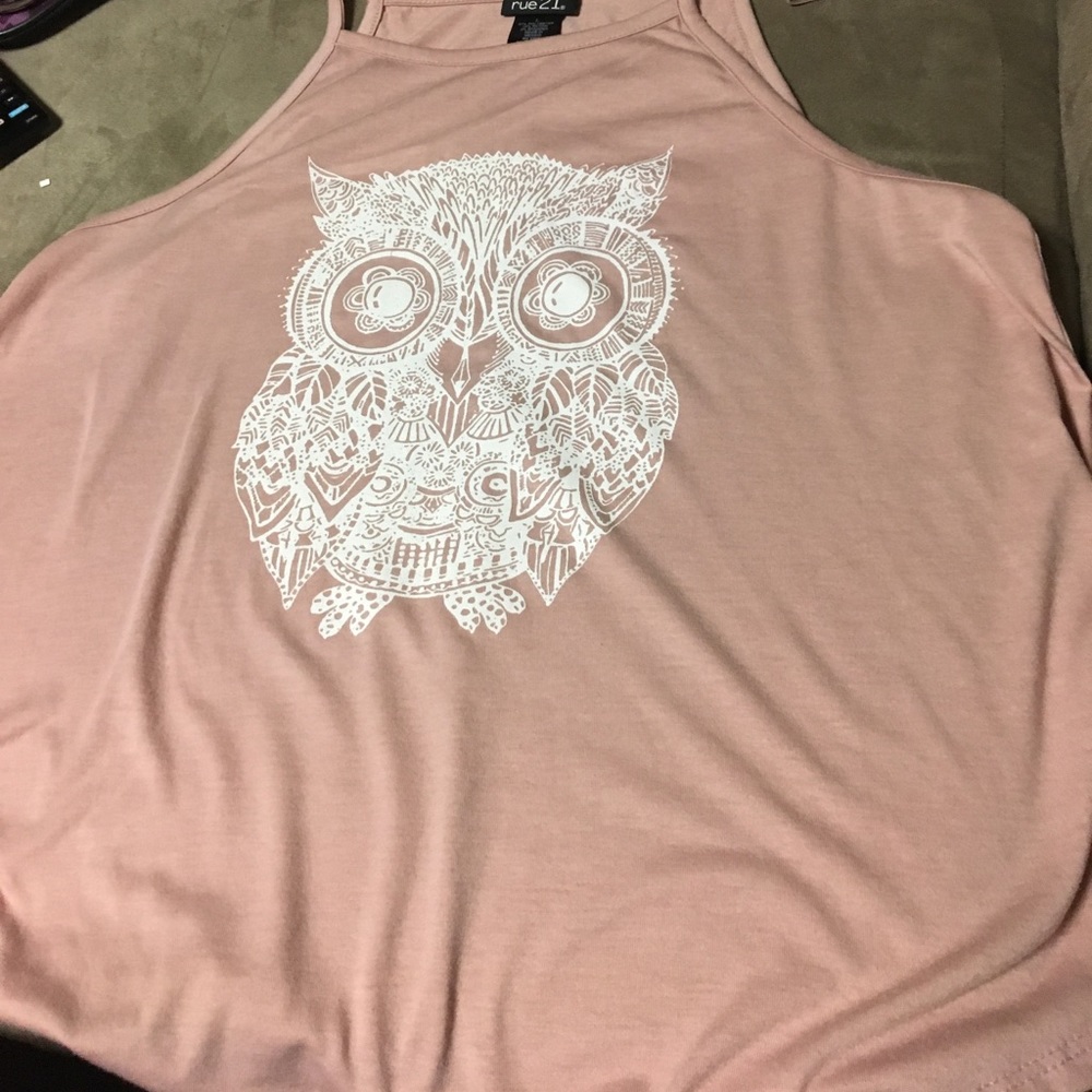 Pink tank top