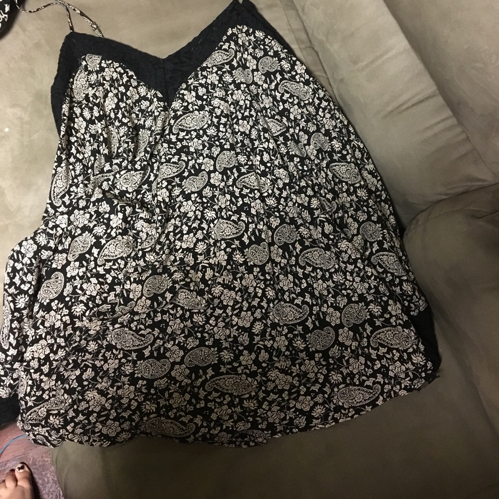 Black and Tan dress