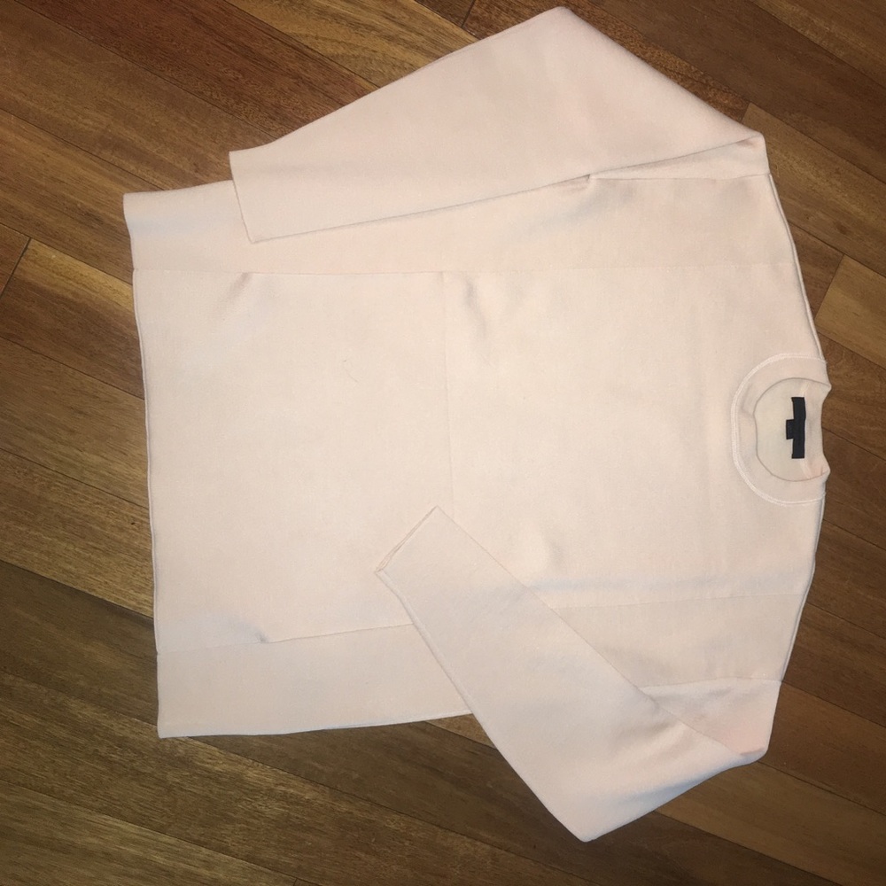 Alexander Wang brand new light pink crew sweater