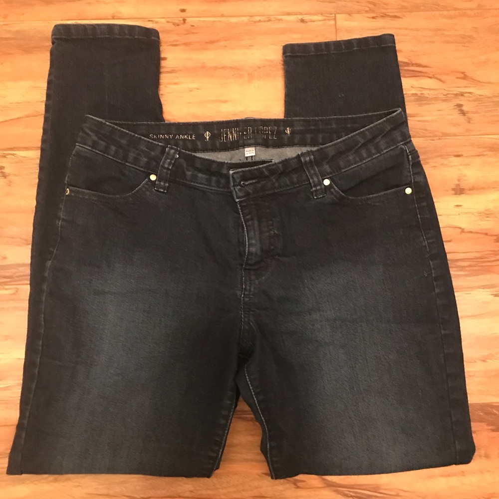 Jennifer Lopez skinny ankle jean 10
