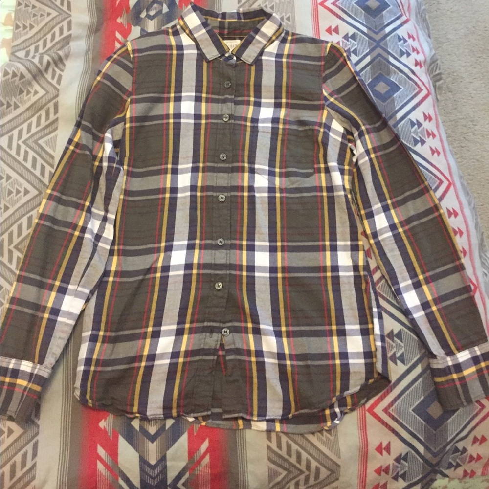 Jcrew perfect shirt flannel