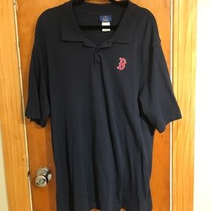 Reebok men’s cotton polo, with Red Sox logo