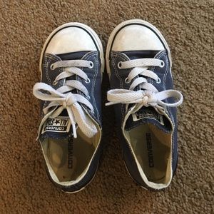 Navy Blue Converse
