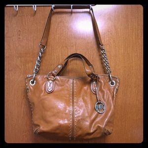 Michael Kors Camel colored Leather Purse