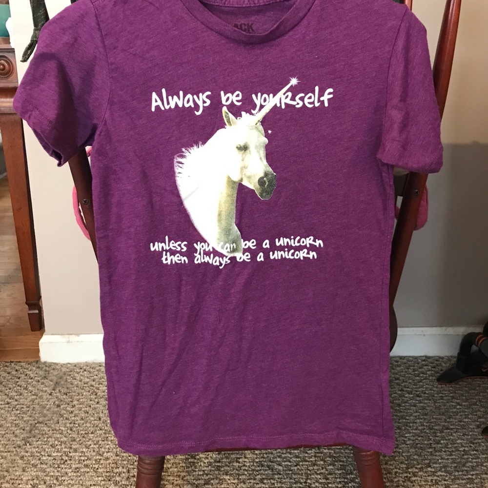 Purple Unicorn Tee
